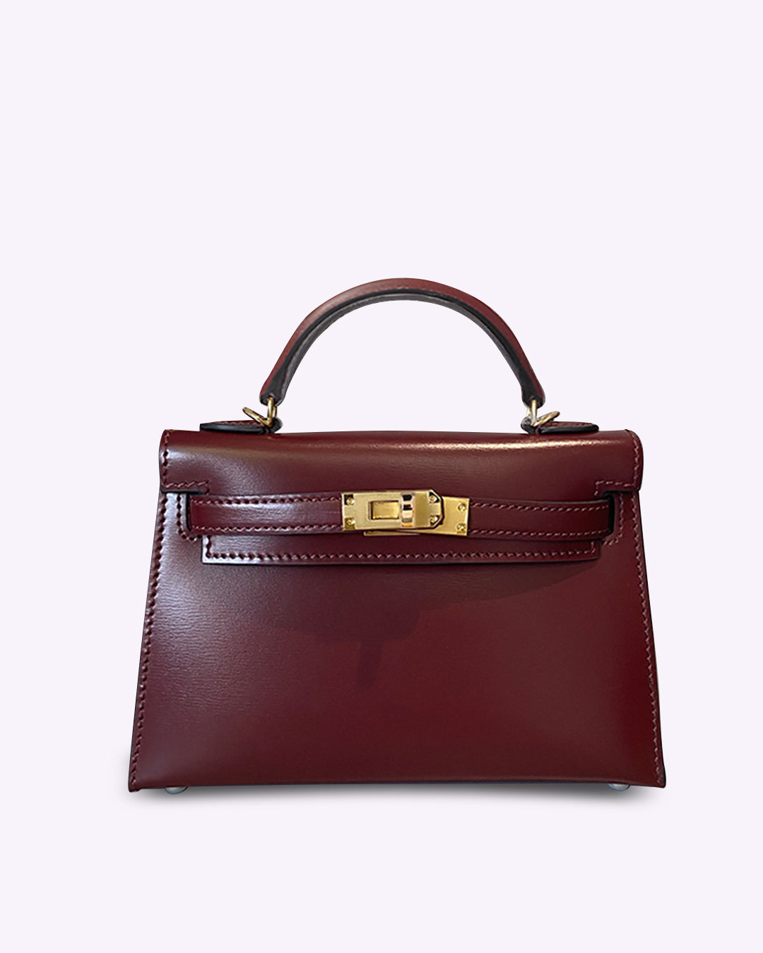 AMELIA – SAC MINI BORDEAUX ÉLÉGANT