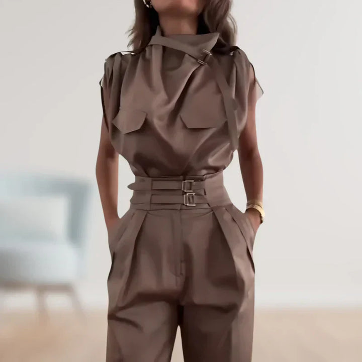 Amélie™ | Ensemble Blouse & Pantalon