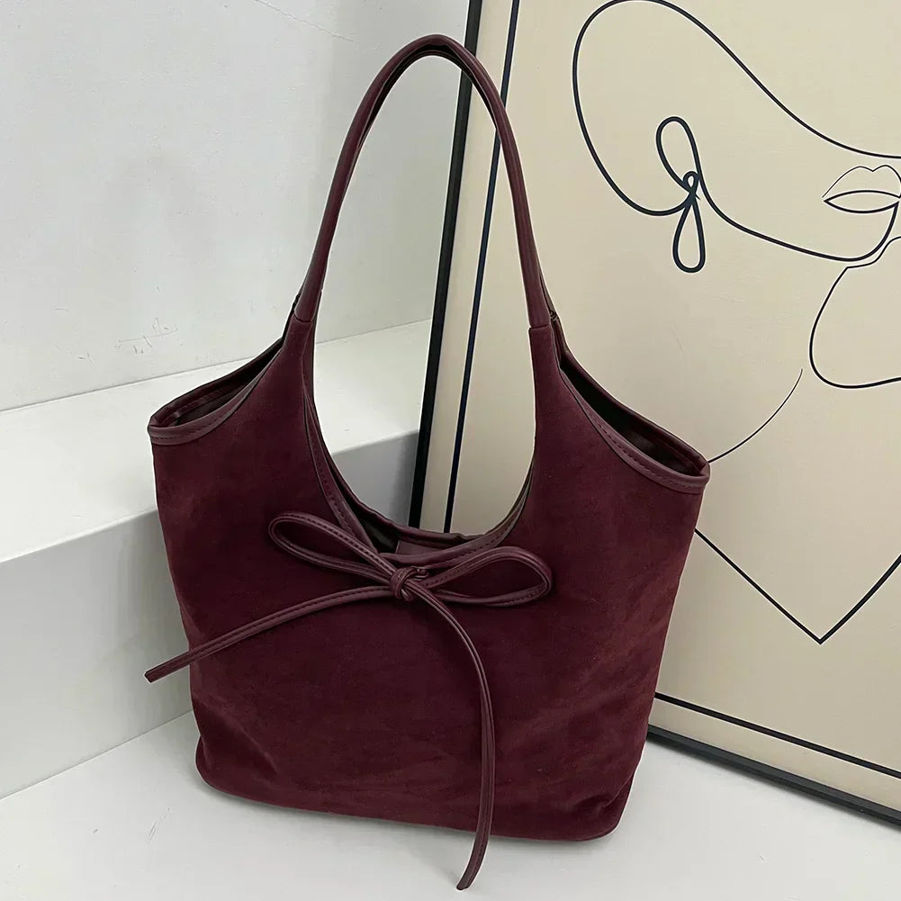HÉLÈNE – SAC ÉLÉGANT AVEC NŒUD ET TEXTURES VEGAN