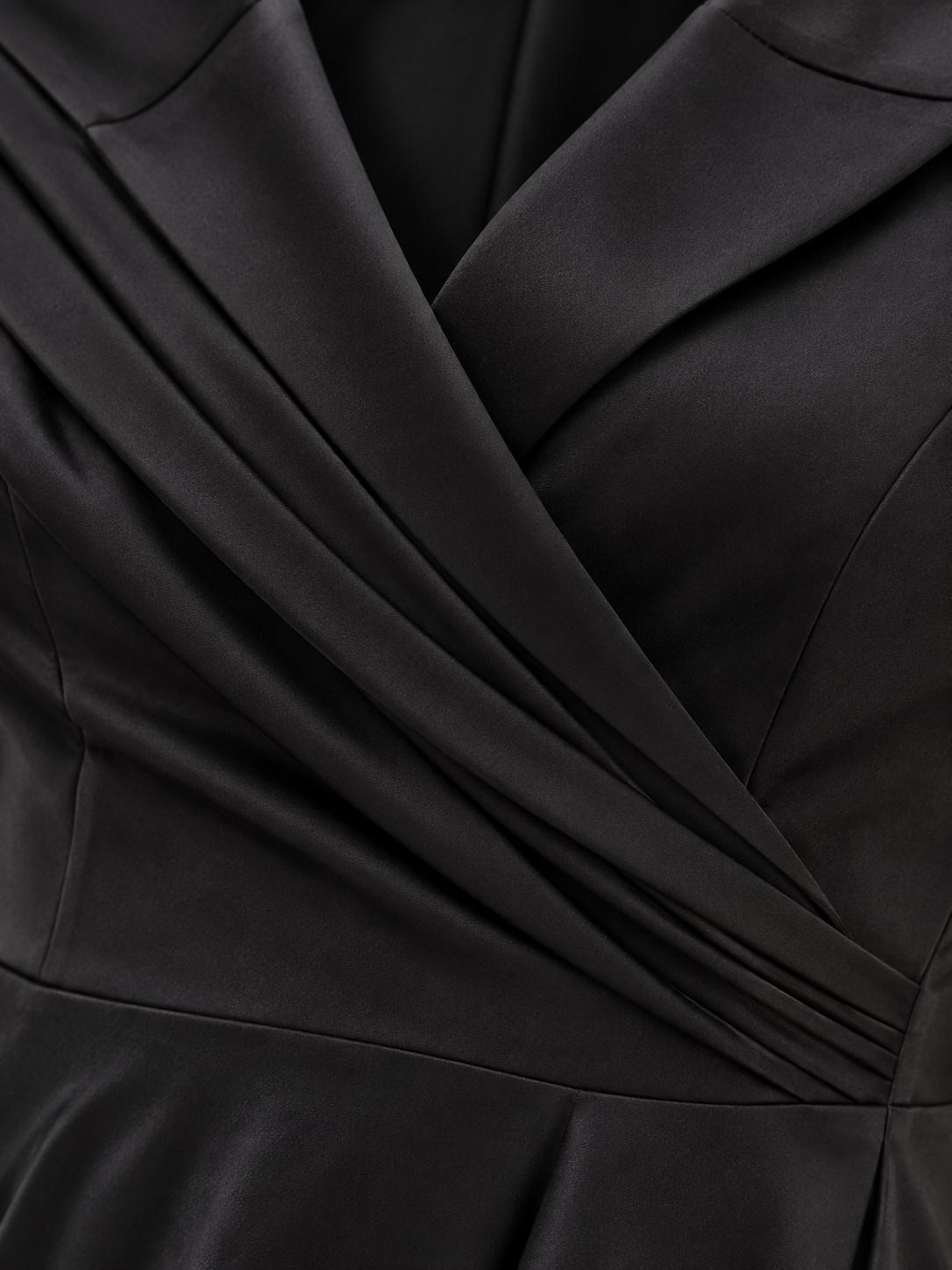 Lina - Robe midi en satin