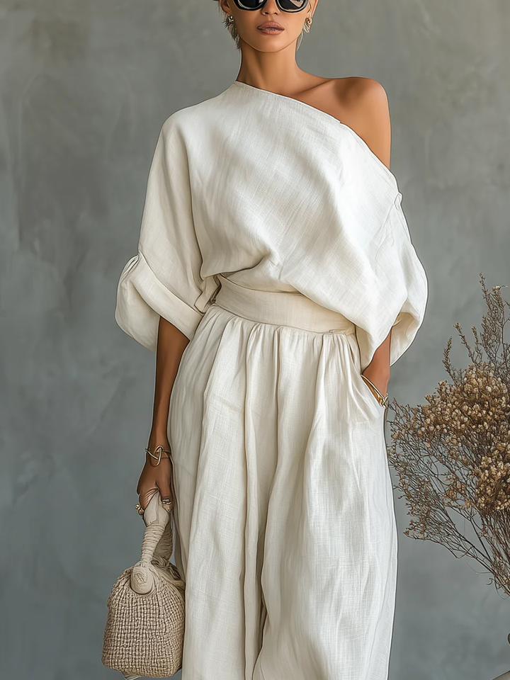 Élina | Ensemble fluide et confortable style naturel