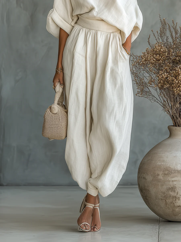 Élina | Ensemble fluide et confortable style naturel
