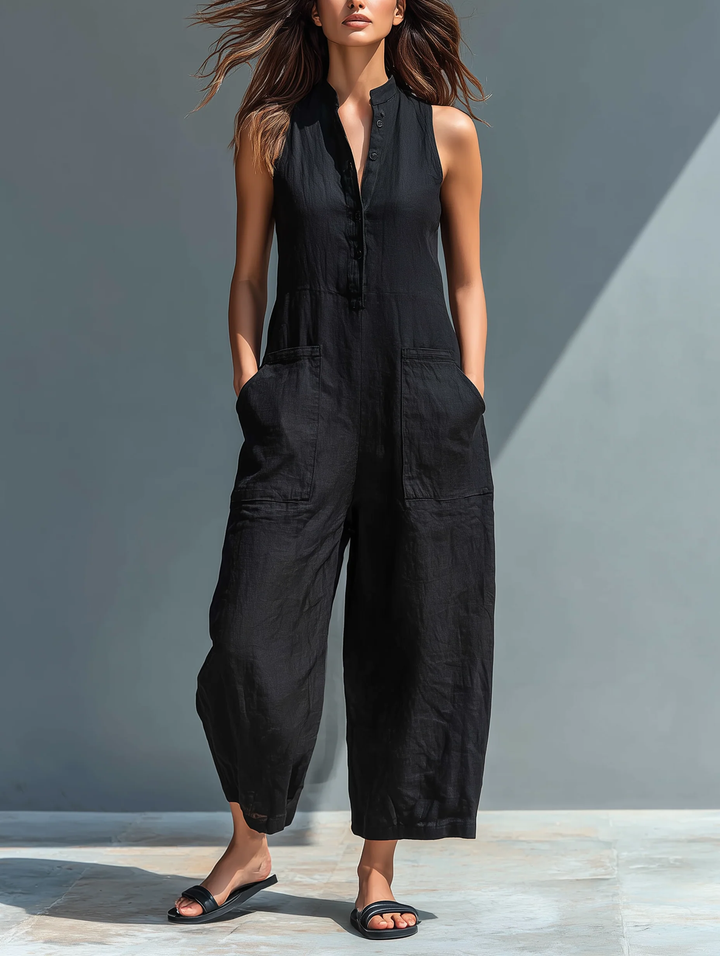 Norelle – Effortless Wide-Leg Jumpsuit