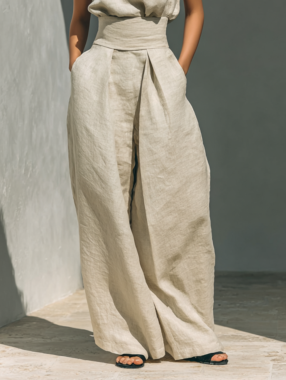 Clara™ | Ensemble fluide en mélange de lin