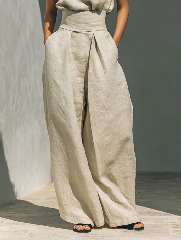 Clara™ | Ensemble fluide en mélange de lin