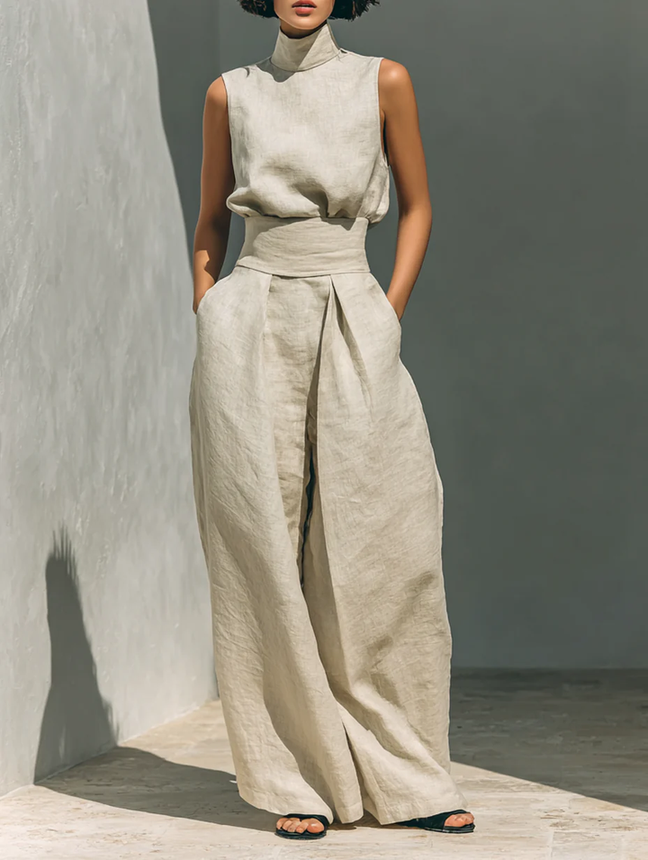 Clara™ | Ensemble fluide en mélange de lin