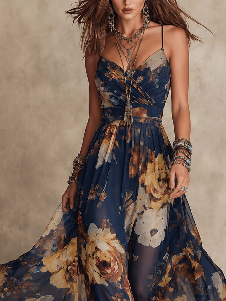 Ariane™ | Robe longue fleurie élégante