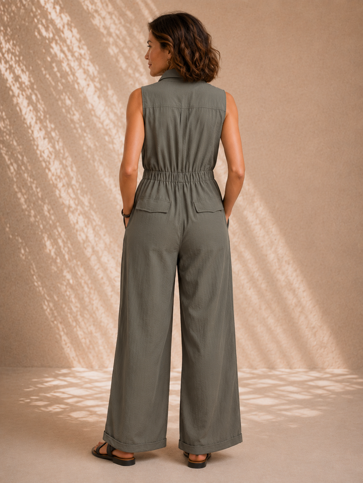 Noémie | Combinaison Cargo Élégante
