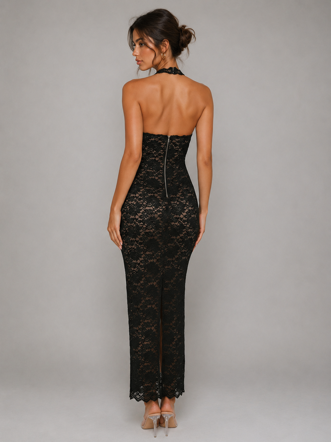 ARIA – ROBE MAXI DENTELLE DOS NU