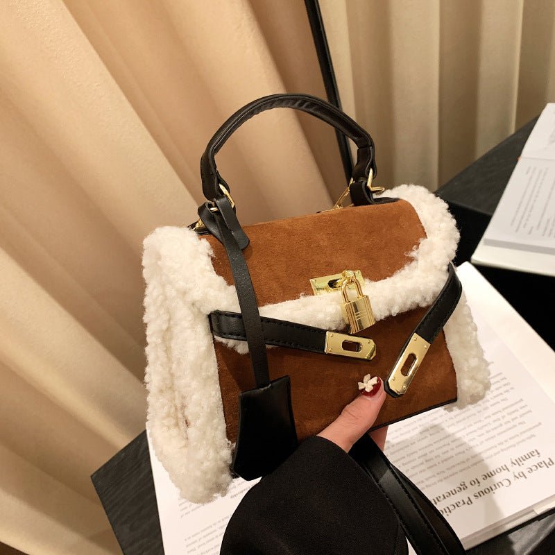 KOVA – SAC COMFY FOURRÉ MARRON ÉLÉGANT