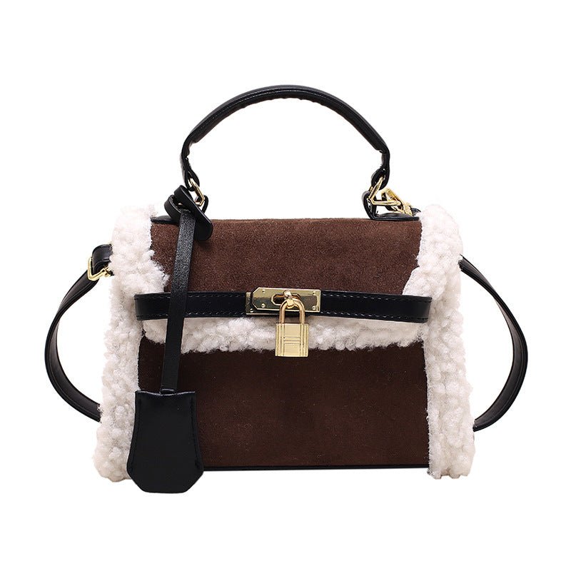 KOVA – SAC COMFY FOURRÉ MARRON ÉLÉGANT