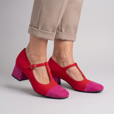 Constance – Mocassins vintage à talon