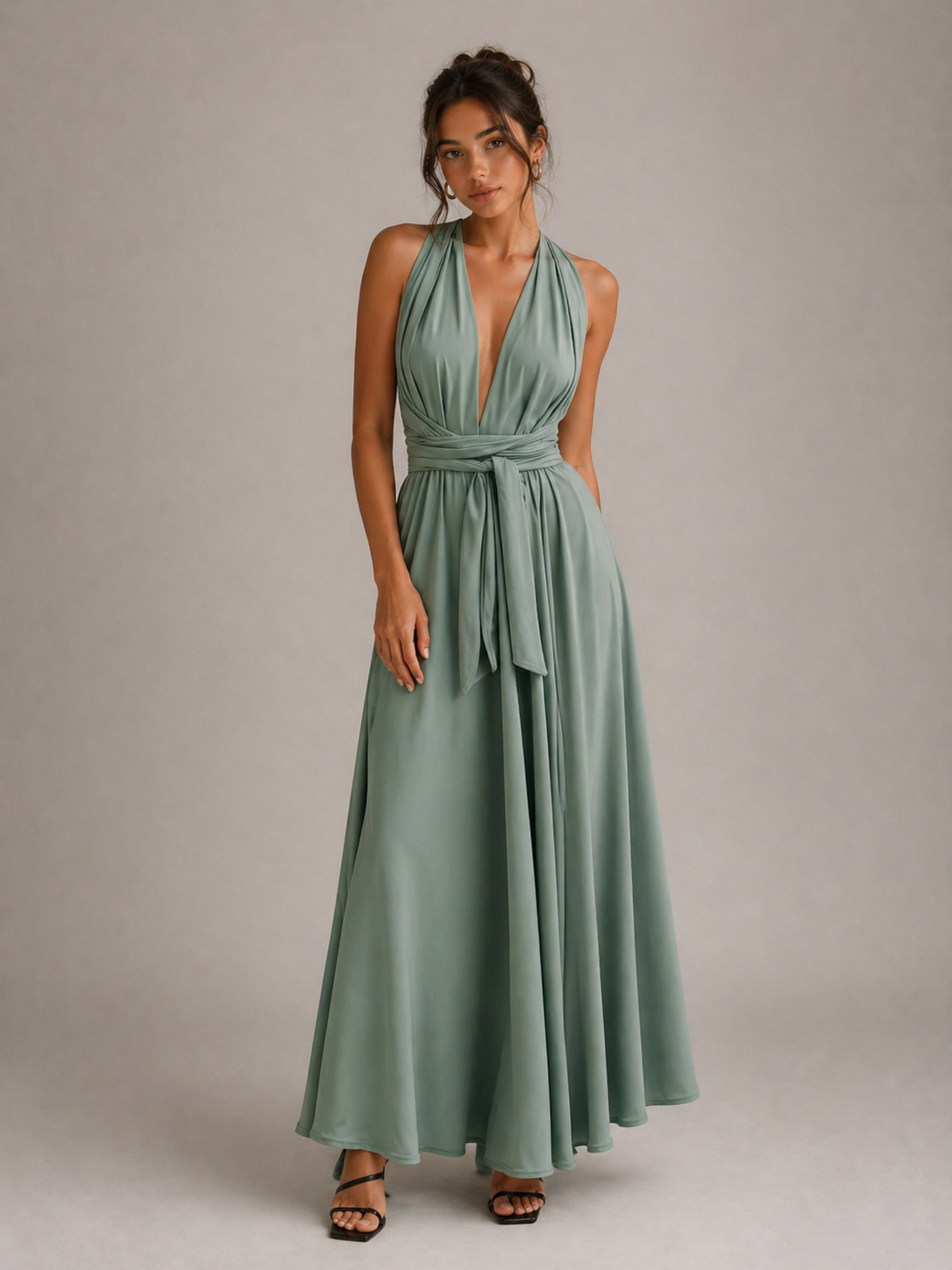 CLÉA – ROBE LONGUE MULTI-POSITIONS