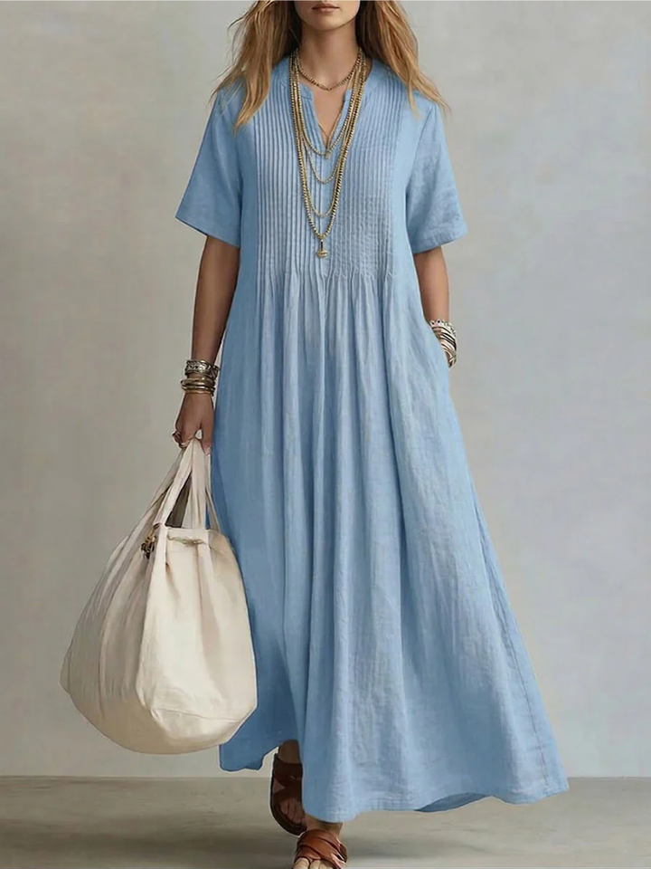 Colette™ | Robe plissée sculptante