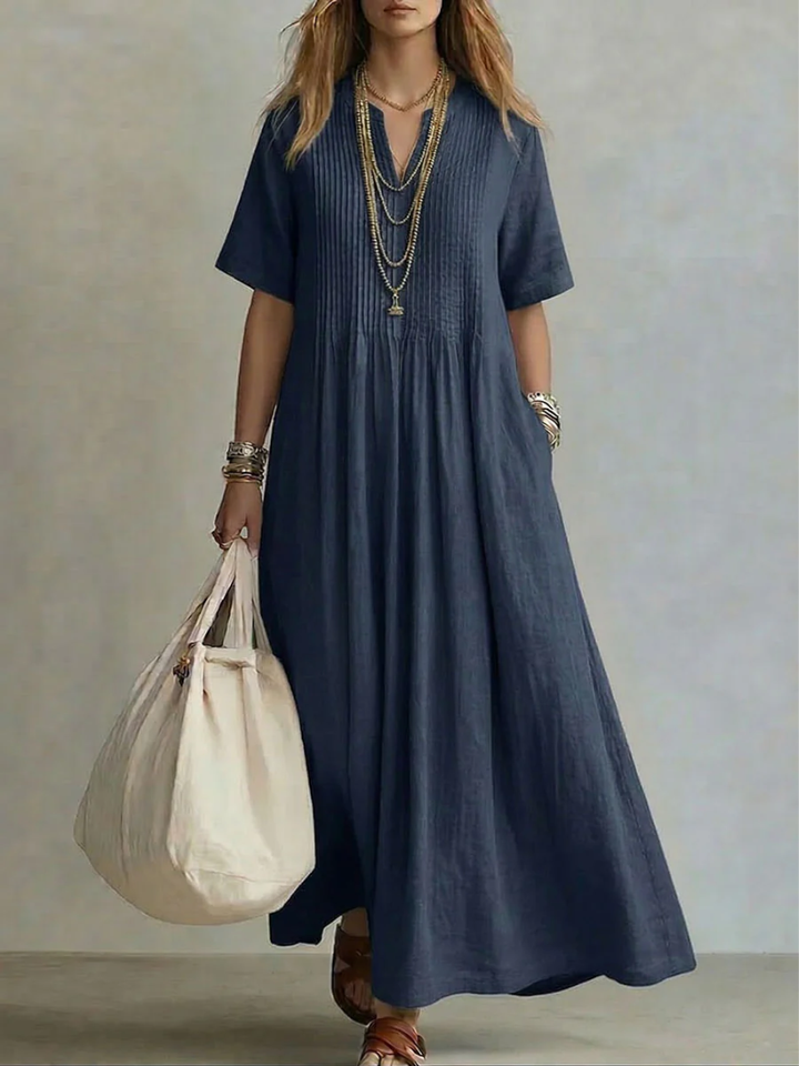Colette™ | Robe plissée sculptante