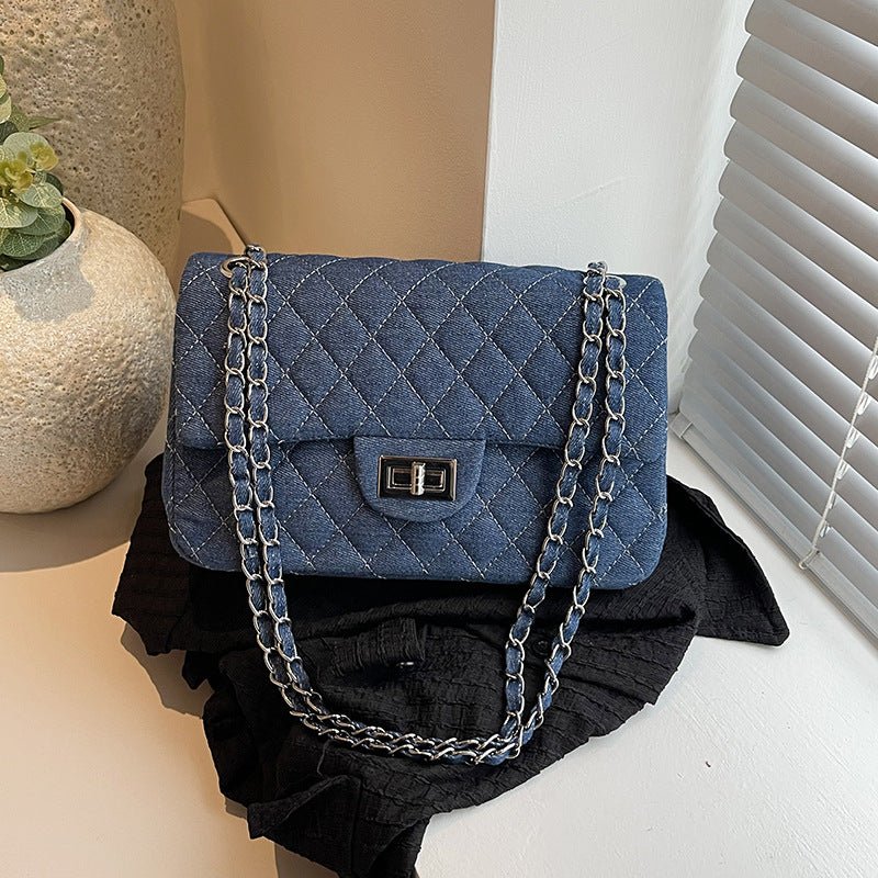 NOVÉ – SAC DENIM MATELASSÉ CHIC