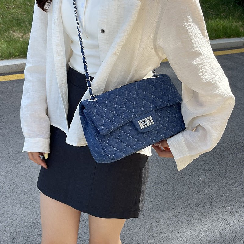 NOVÉ – SAC DENIM MATELASSÉ CHIC