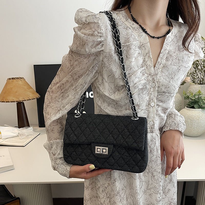 NOVÉ – SAC DENIM MATELASSÉ CHIC