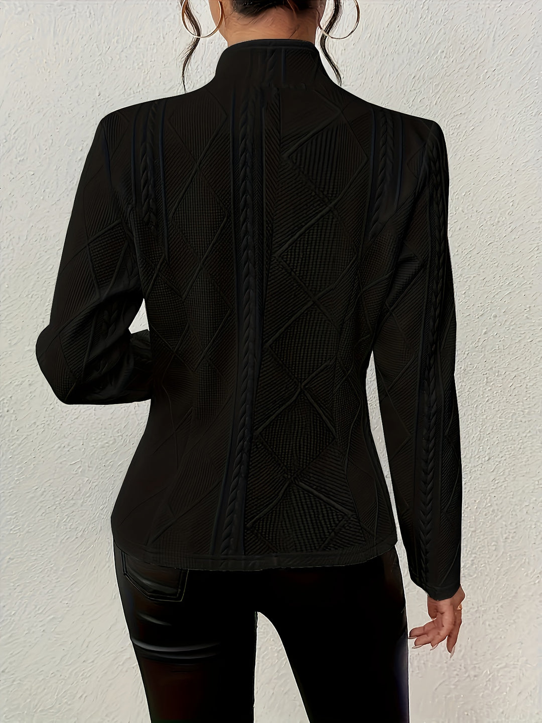 Amandine™ | Veste texturée élégante