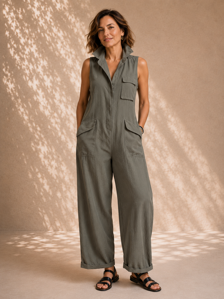 Noémie | Combinaison Cargo Élégante