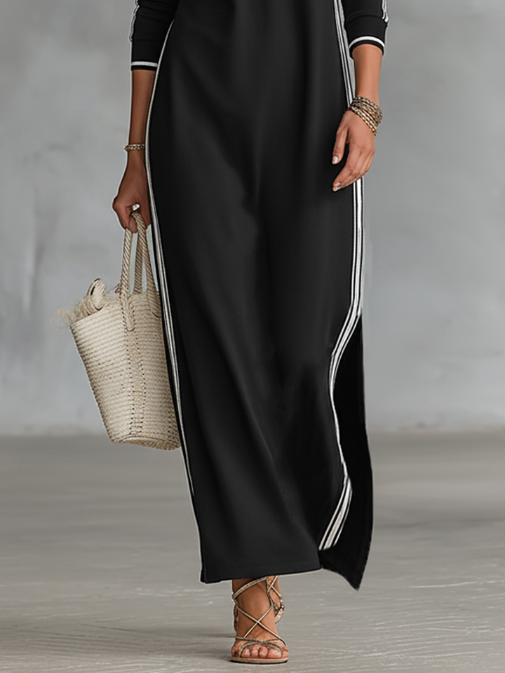 Élégance Sport-Chic | Robe Longue Moderne