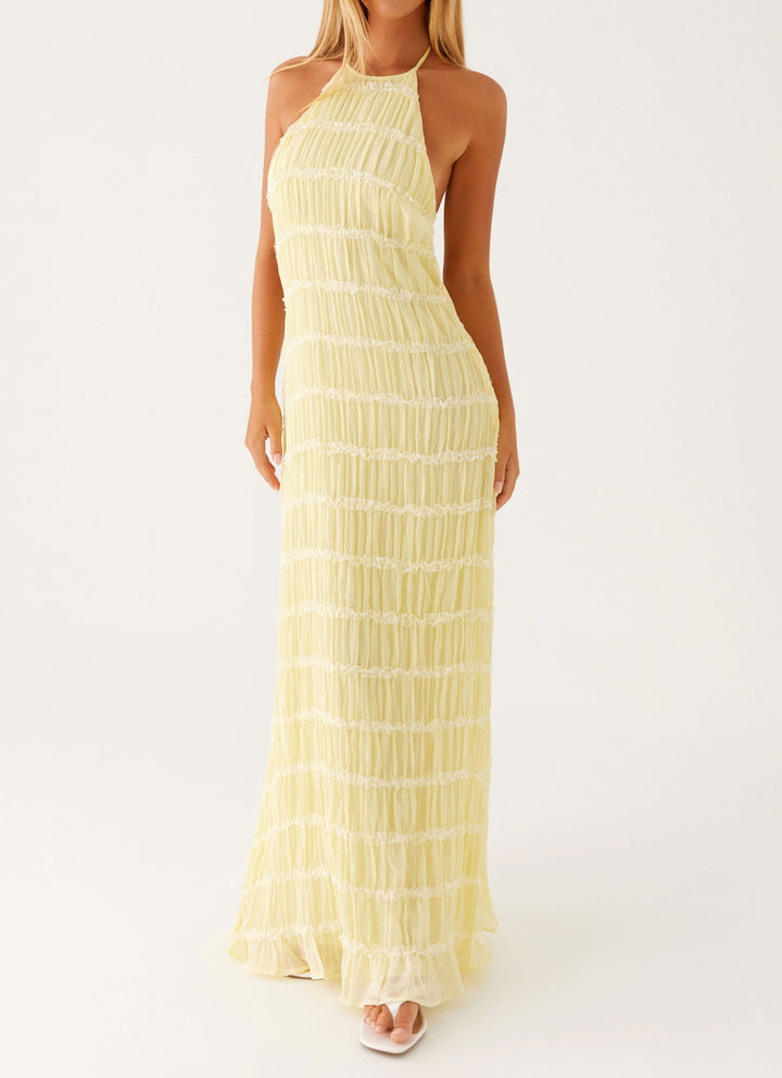 CÉLESTE | ROBE LONGUE ÉLÉGANTE