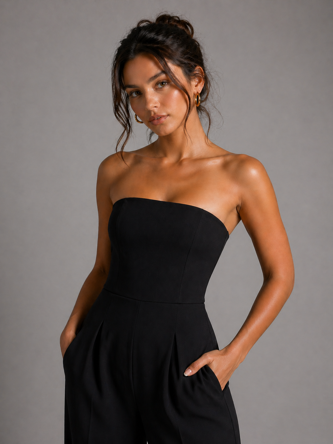 LUCY – COMBINAISON BUSTIER FLUIDE ET ÉLÉGANTE
