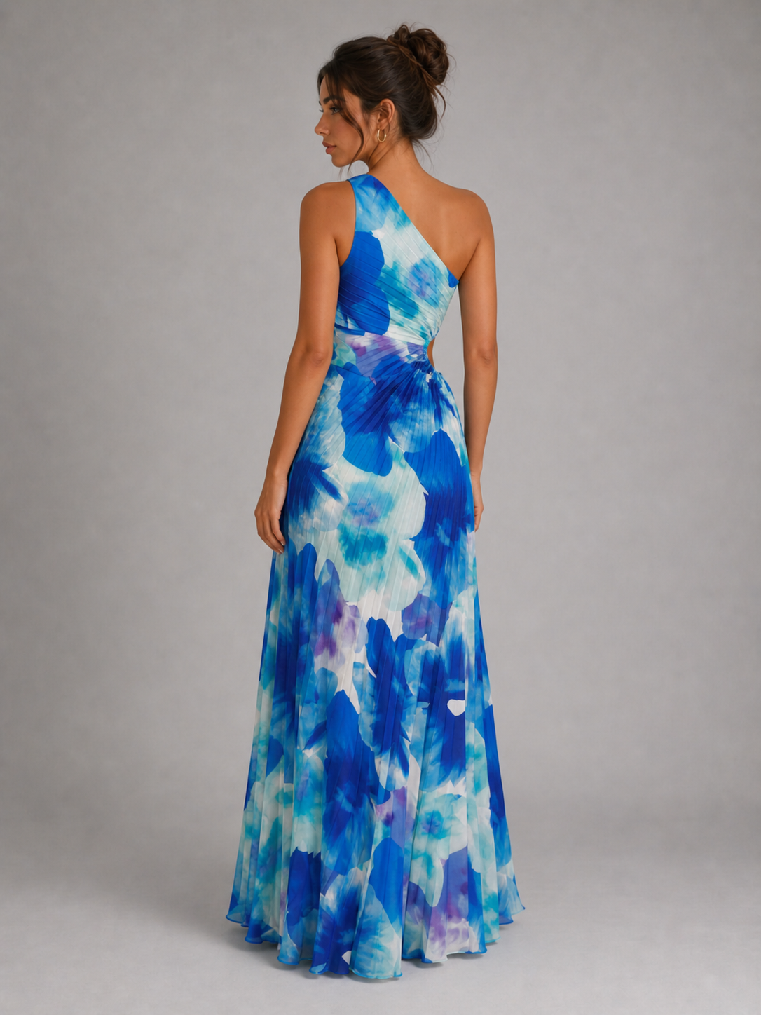 SIENNA - ROBE MAXI ASYMÉTRIQUE À DÉCOUPES