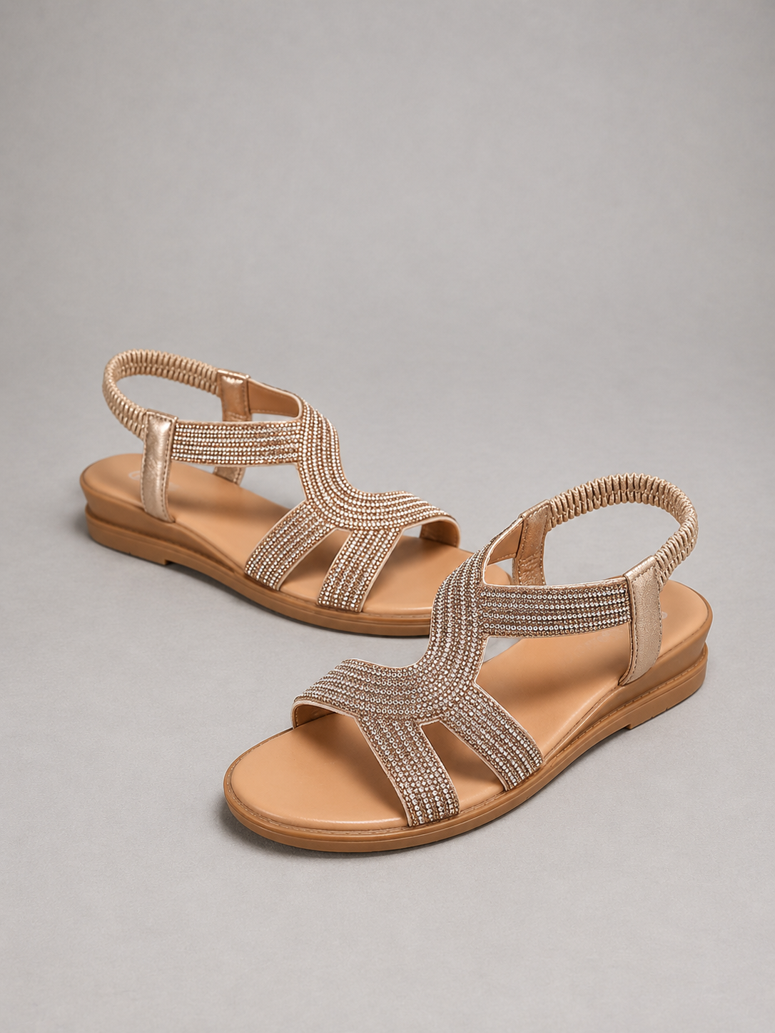ÉTOILE – SANDALES À STRASS