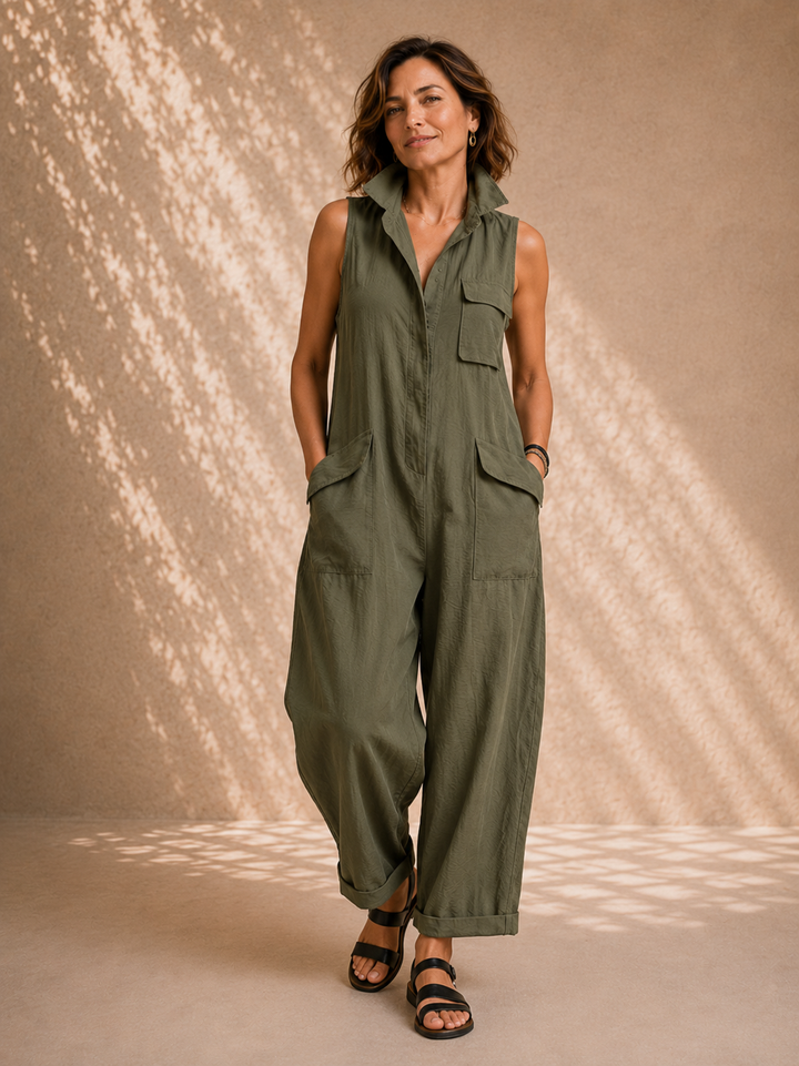 Noémie | Combinaison Cargo Élégante