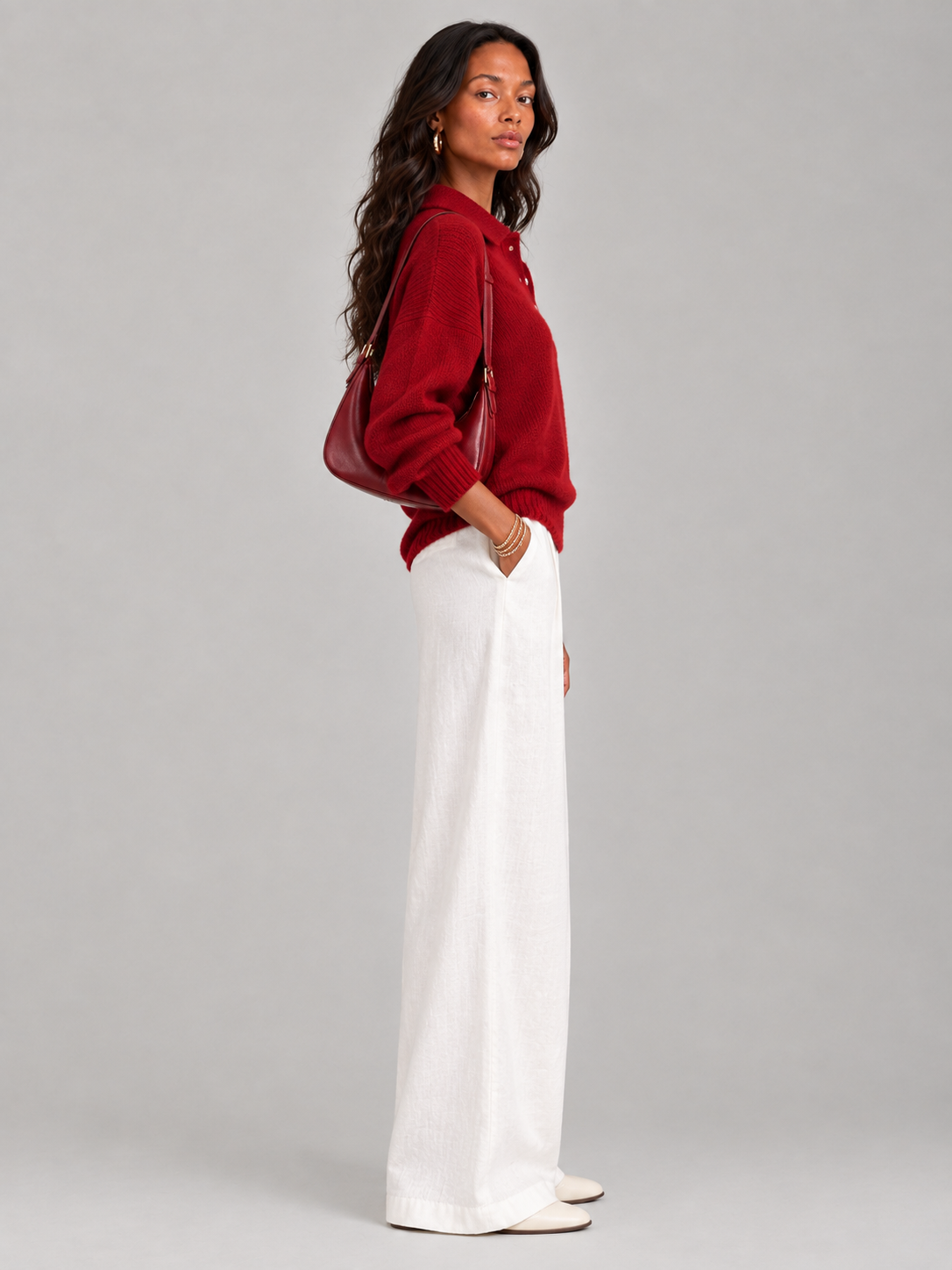 Marceline™ | Pull polo doux