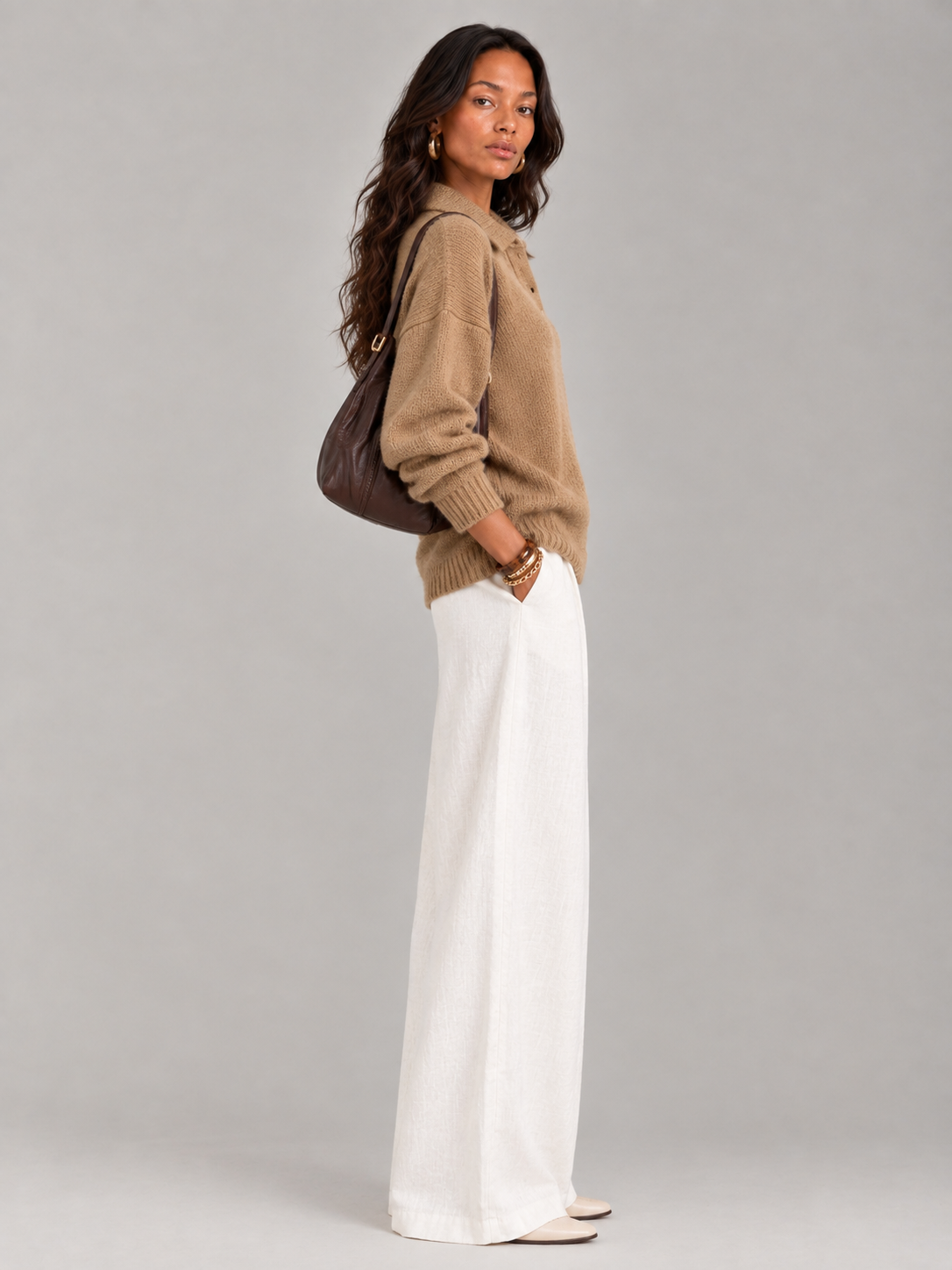 Marceline™ | Pull polo doux
