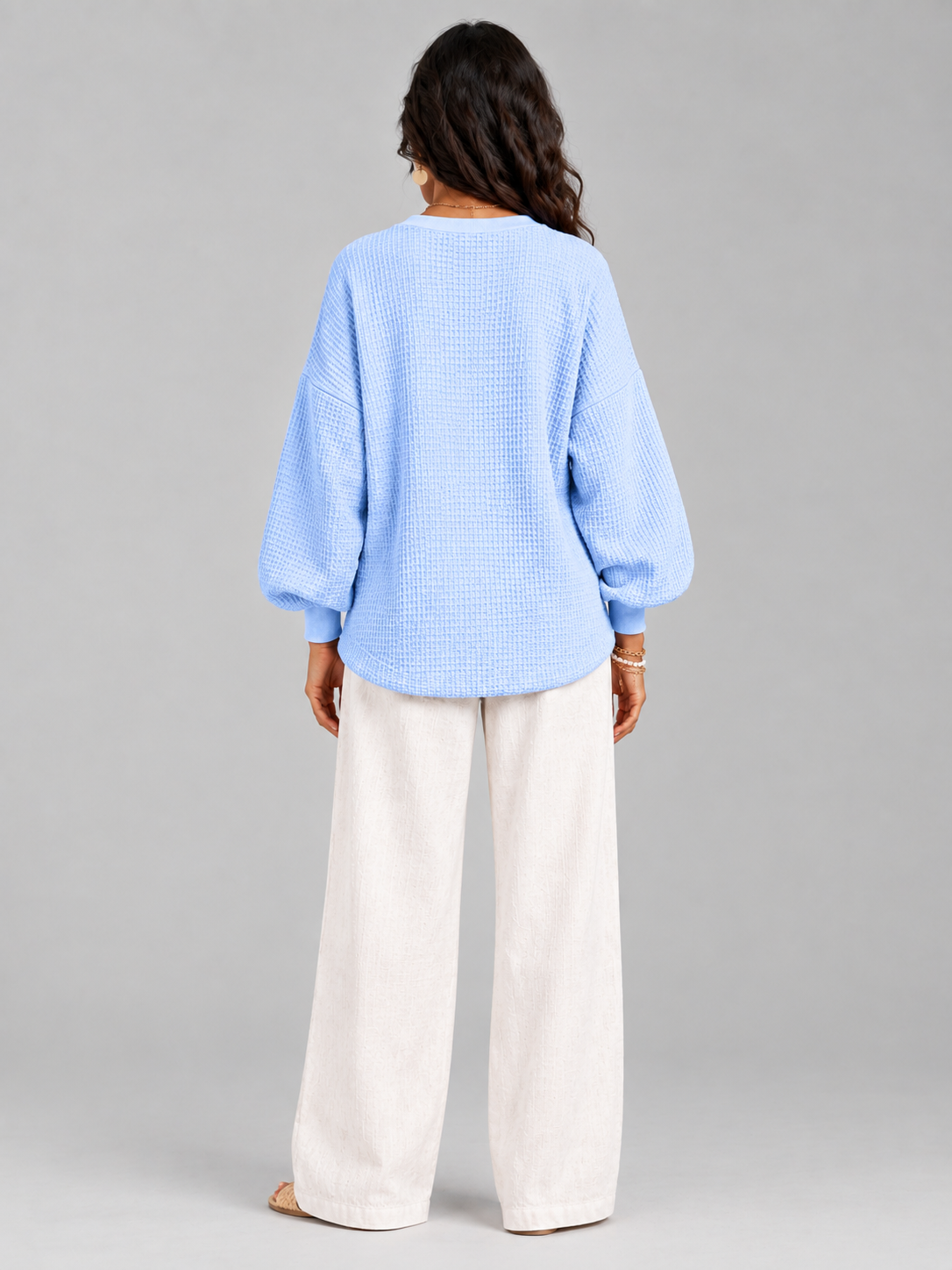 Noémie™ | Pull gaufré classique