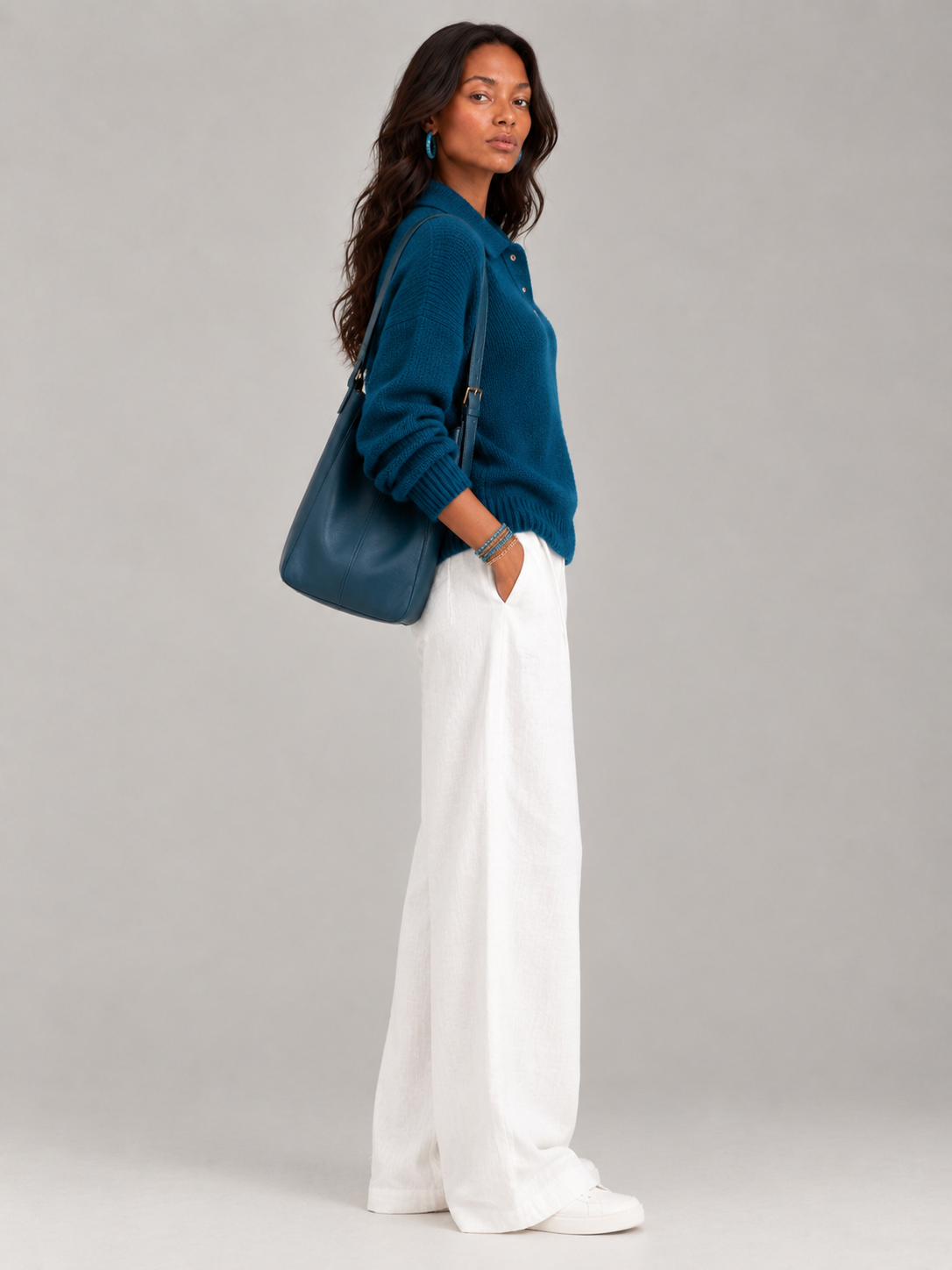 Marceline™ | Pull polo doux