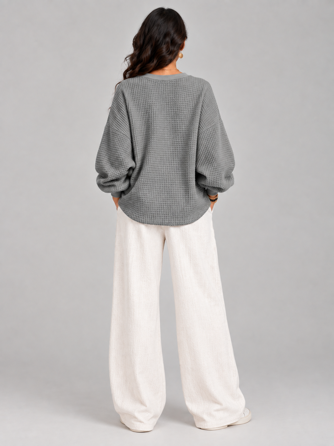Noémie™ | Pull gaufré classique