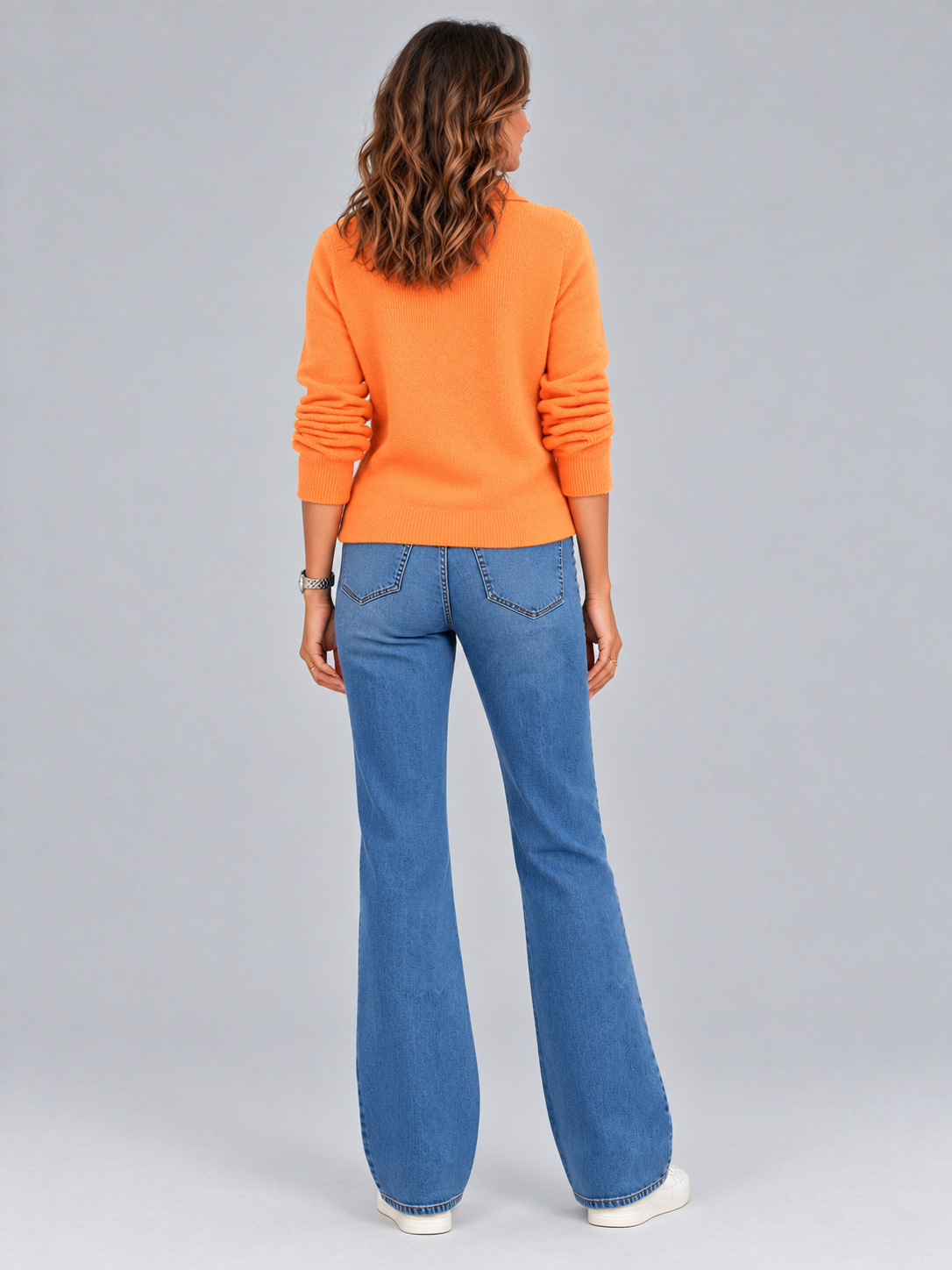 Odette™ | Veste en tricot avec col et boutons