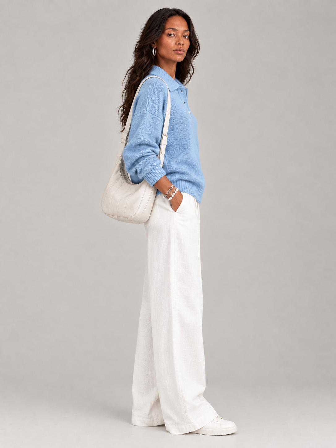 Marceline™ | Pull polo doux