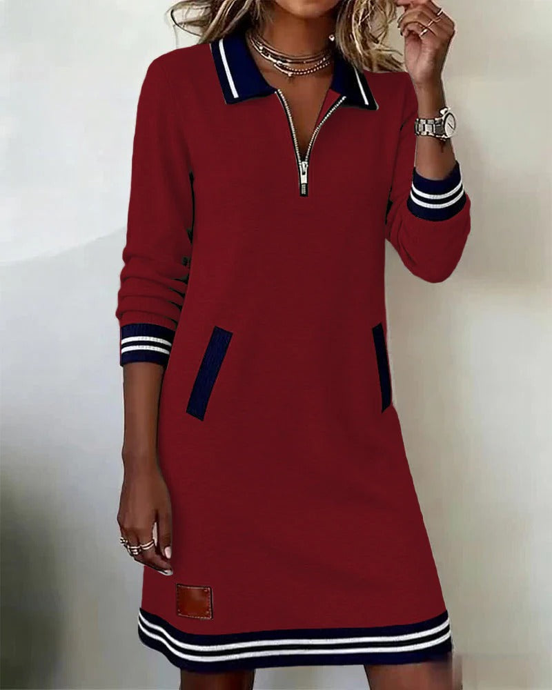 Séverine™ | Robe à manches longues