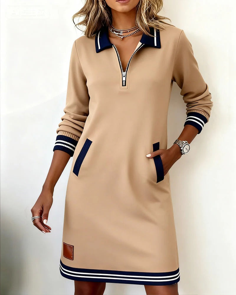 Séverine™ | Robe à manches longues