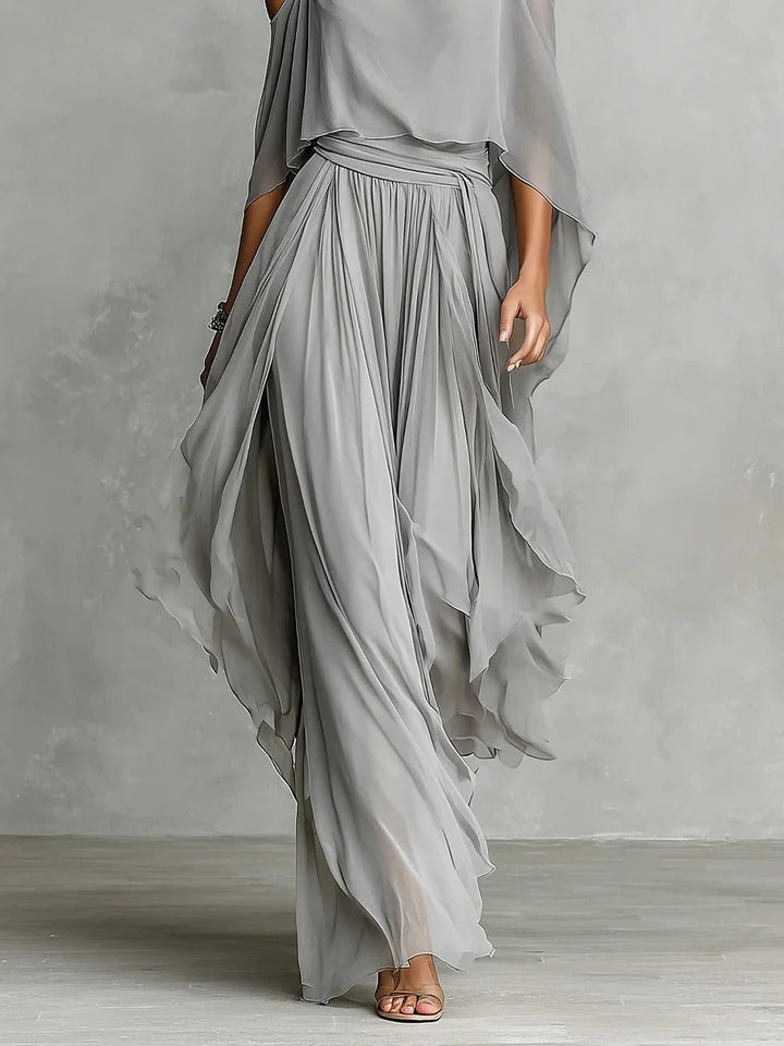 Isabela™ | Ensemble chic en chiffon fluide