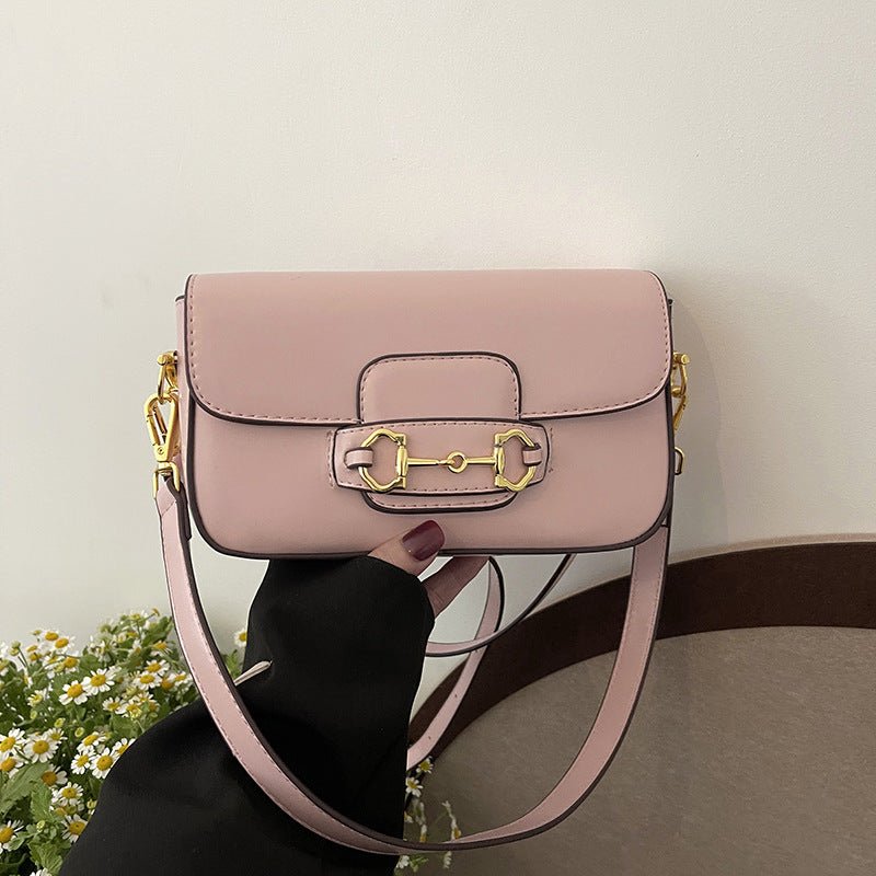 LINA – SAC BANDOULIÈRE ÉLÉGANT À DÉTAIL DORÉ