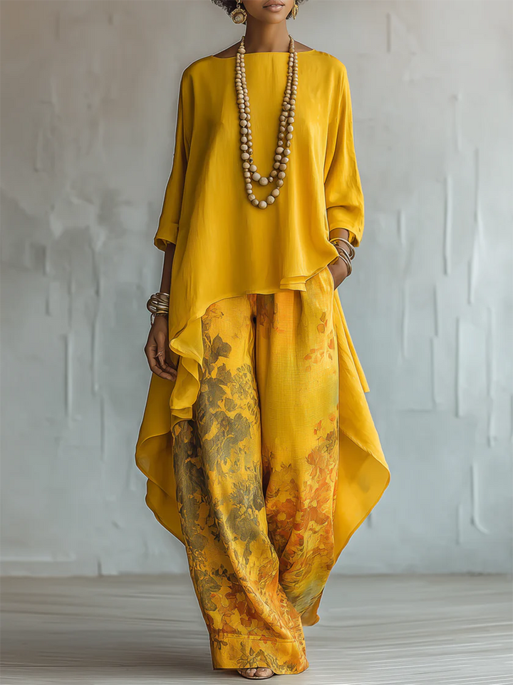 Mireille™ | Ensemble Bohème Fleuri Élégant