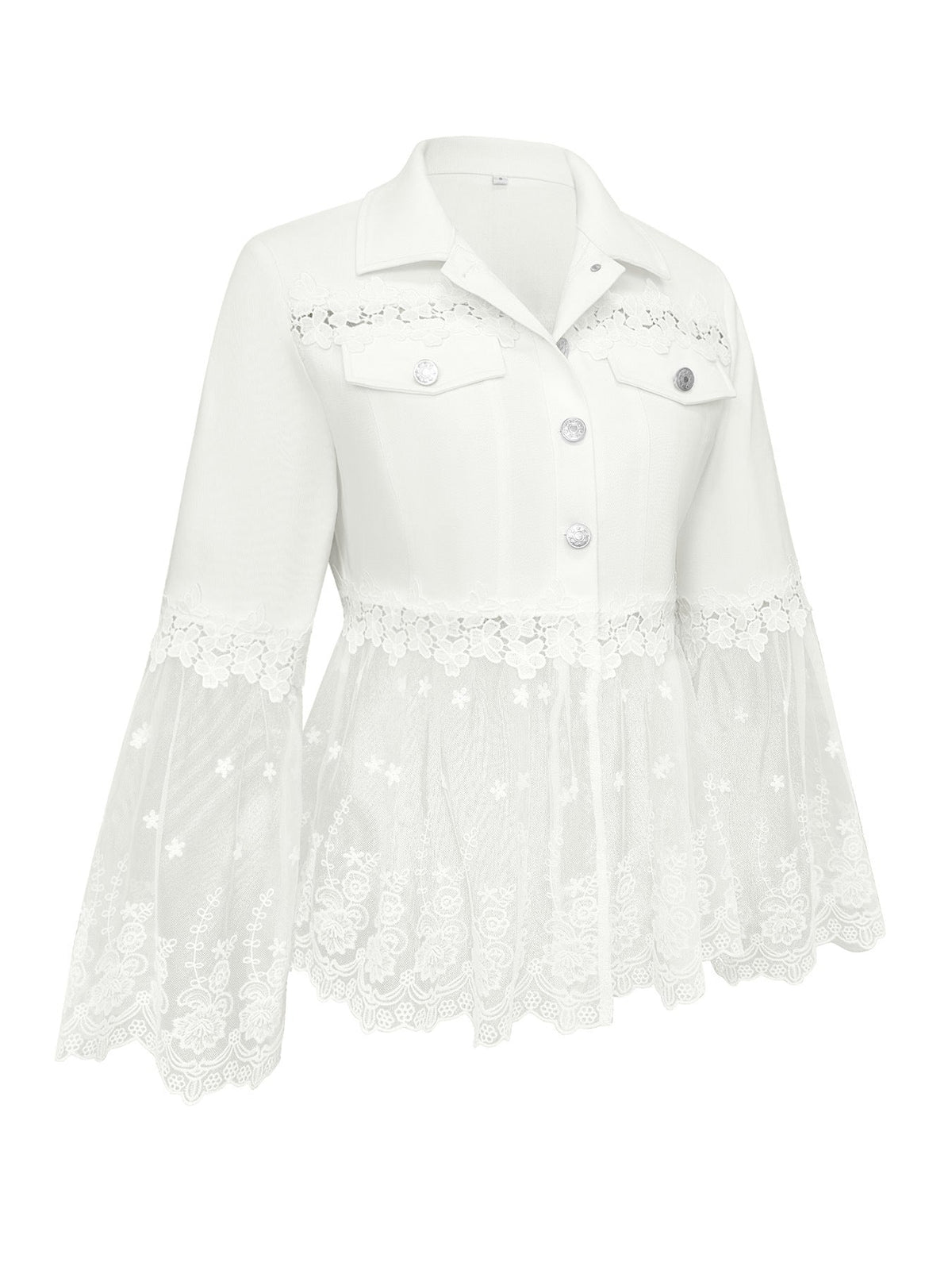 Camille™ | Veste à empiècements en dentelle