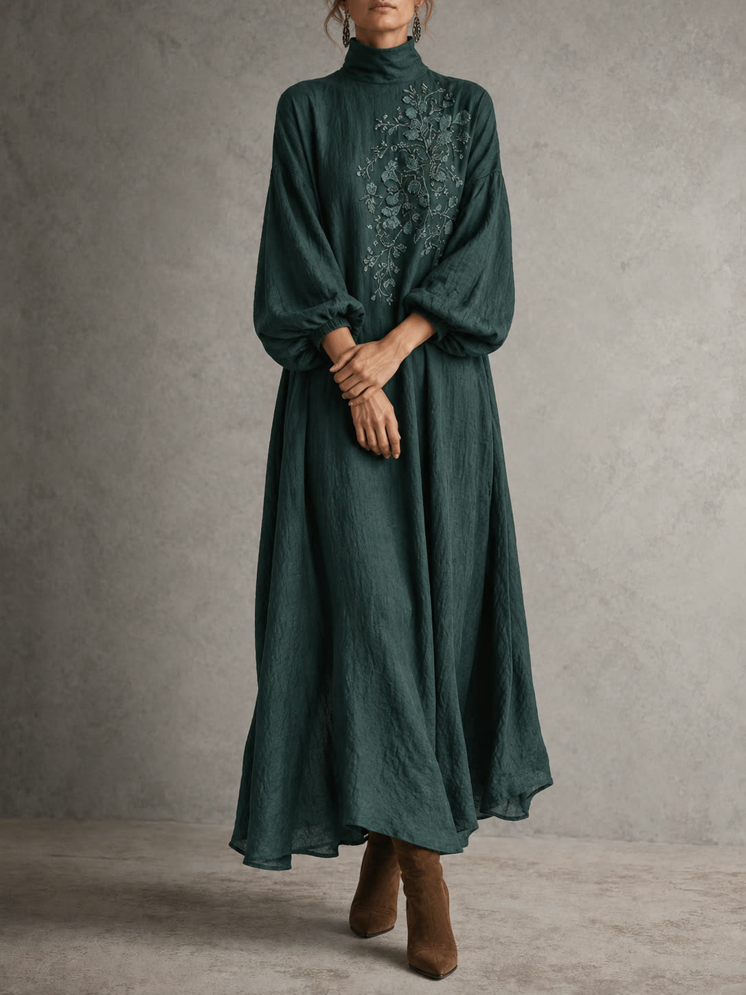 Marie – robe maxi – Oréa Boutique Bordeaux
