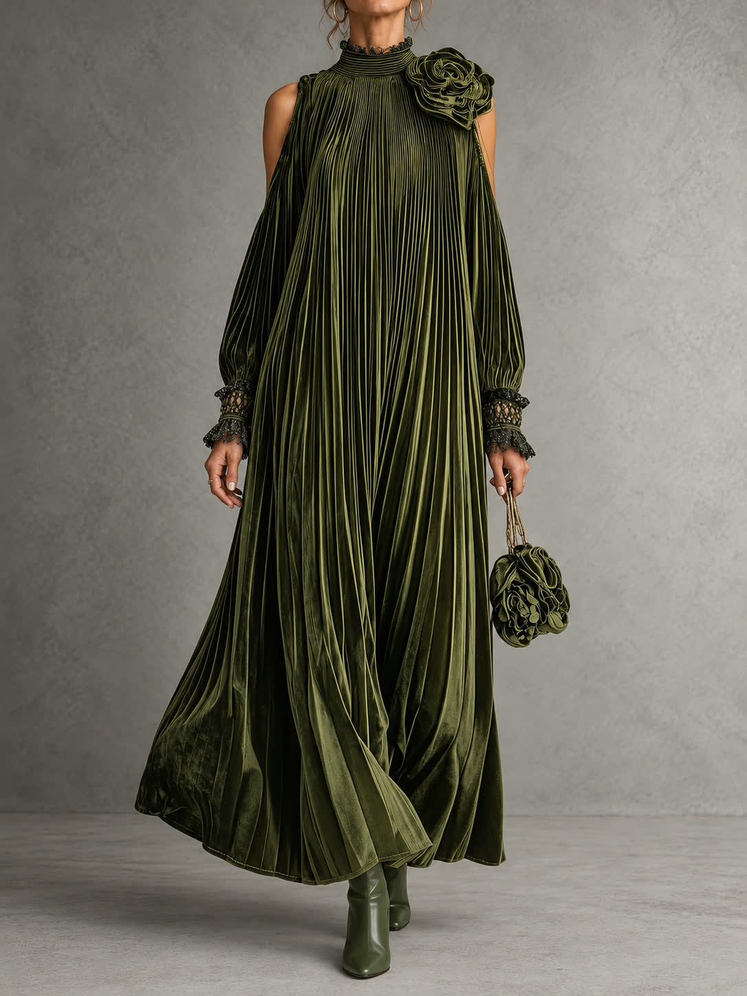 Robe portée – photo studio