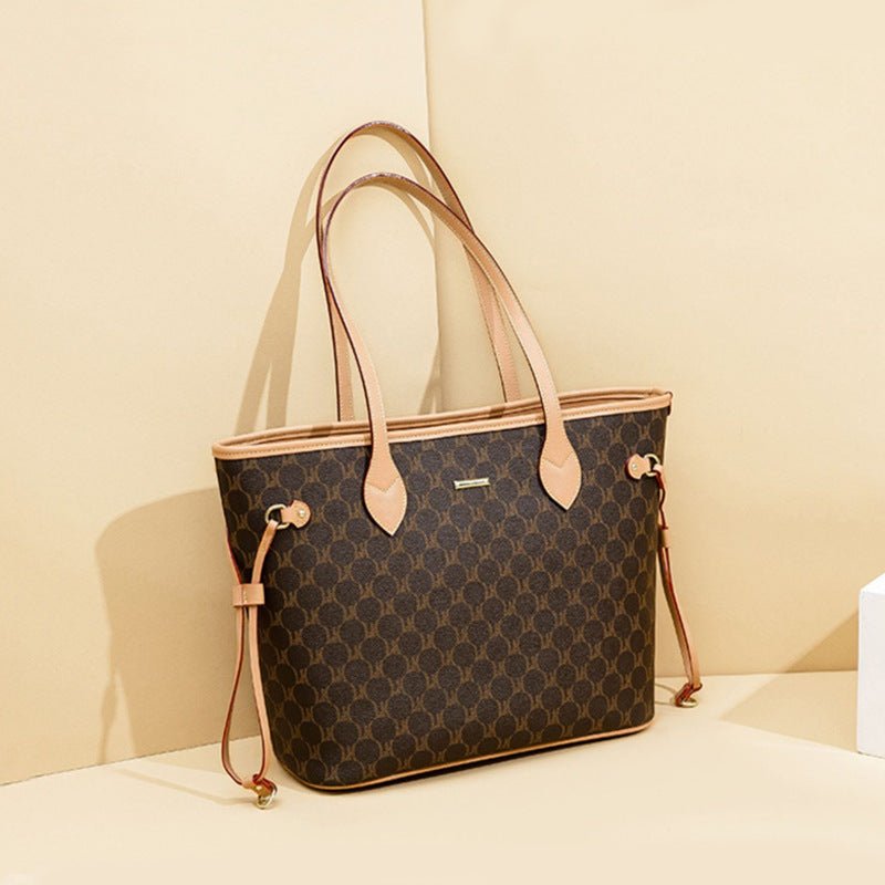 SOLÉA – SAC CABAS ÉLÉGANT À MOTIF SIGNATURE