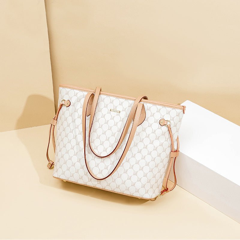 SOLÉA – SAC CABAS ÉLÉGANT À MOTIF SIGNATURE